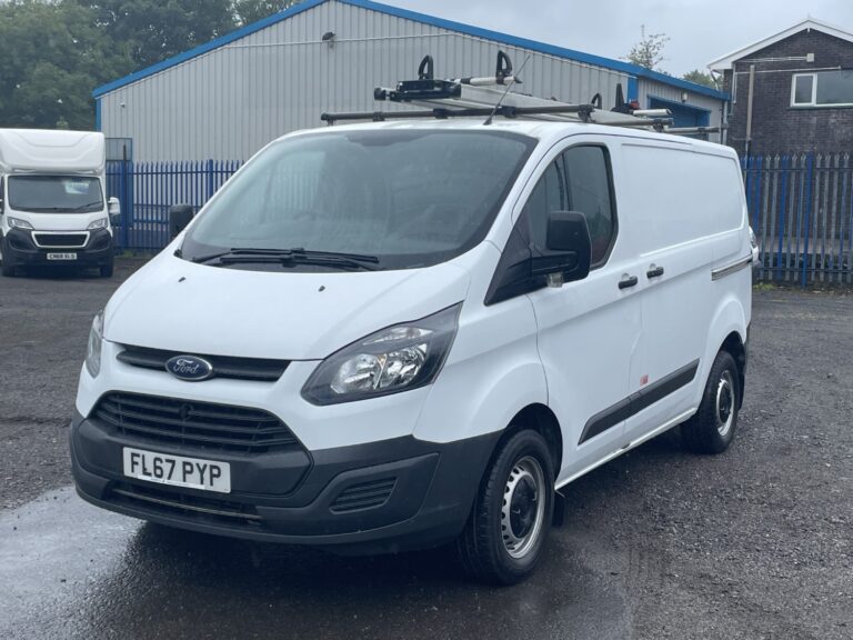 FORD TRANSIT CUSTOM 290 2.0 TDCi 105ps LOW ROOF VAN WITH WINDOW TRANSPORT RACK AND ROOF LADDER RACK